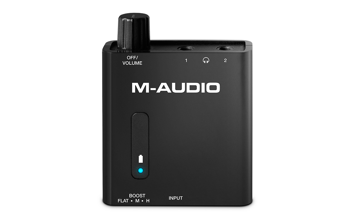 M-Audio Bass Traveler Portable 2-Channel Headphone Amplifier 